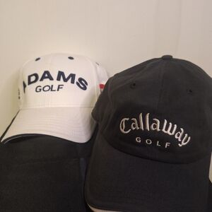 Adams and Callaway Golf Caps